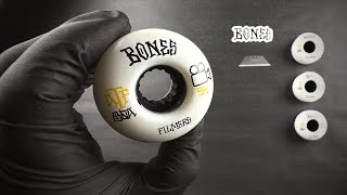 Super Soft Skateboard Wheels Bones™ Filmers • 54mm 80A  Black Glove Treatment [upl. by Vladamir599]