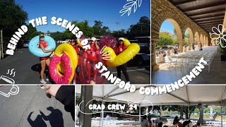 STANFORD COMMENCEMENT 2024 VLOG  everything that goes into prepping for graduation [upl. by Jo414]