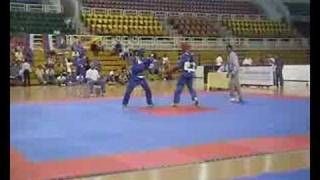 Vovinam Fight  3rd World Vovinam Champ KO [upl. by Pan389]