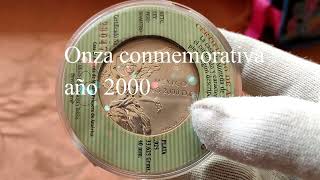 Onza año 2000 conmemorativa características catálogo de monedas Ep 41 [upl. by Ailegave]