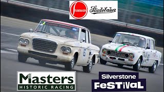 2024 Silverstone Festival  Studebaker Lark V3  Highlights [upl. by Jillie338]