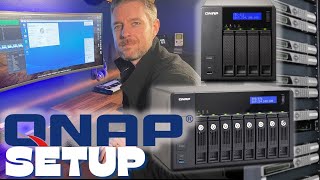 How To Setup amp Config Your QNAP NAS EASY Overview Guide Configuration [upl. by Elletsyrc395]