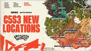 Fortnite Chapter 5 Season 3 Map [upl. by Eizdnil]