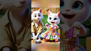 A Cat Story🐾🐈 shortsyoutubeshortscatcatstorycartoonstorytellingstorycatshort [upl. by Aicilif]