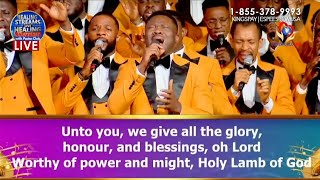 THE GOD OF FAITHFULNESS  LOVEWORLD SINGERS  HEALING STREAMS OCTOBER 2024 [upl. by Nnylaf]