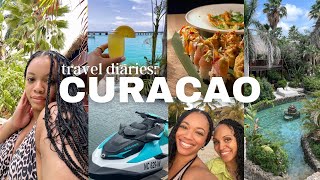 travel diaries my 35th birthday in Curaçao 🇨🇼 beach days  yacht party  more [upl. by Noscire]