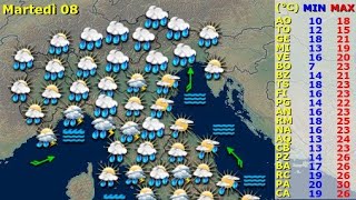 Meteo in Italia  Previsioni per lItalia per 10 giorni in aggiornamento lunedì 07 ottobre 2024 [upl. by Festatus]