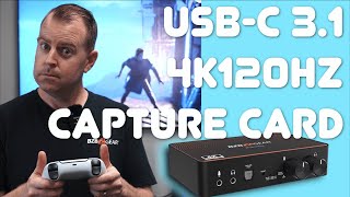 The ONLY HDMI 21 USBC 4K120Hz Video Capture Card Youll Need  BG4K120CHA [upl. by Ahmad]