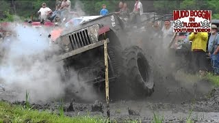 Jeep Wrangler Mega Truck Drivin by a 13 yr old Girl Bounty Hole [upl. by Idnam]