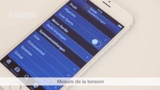 Tensiomètre au poignet connecté Bluetooth BC 85 [upl. by Nyral]