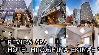 Review APA Hotel Hiroshima Ekimae Ohashi [upl. by Phenice323]