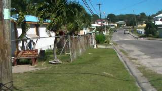 Antigua  Driving from Hawksbill Past Five Islands Village to Inn La Galleria [upl. by Moscow577]