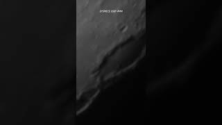 SCHICKARD CRATER on lunar surface through my Telescope astrophotography moon photography [upl. by Aikat647]