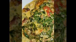 CREAMY CHICKEN SPINACH CHEF VAL [upl. by Lathrope]