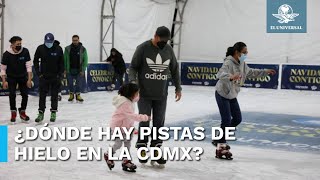 Estas son las pistas de hielo que podrás disfrutar en la CDMX [upl. by Julie]