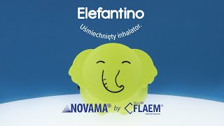 Inhalator Novama Elefantino by Flaem z nebulizatorem RF7 Dual Speed Child [upl. by Farhi935]