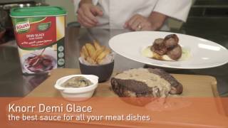 Knorr Demi Glace Sauce  Unilever Food Solutions Arabia [upl. by Notlih999]