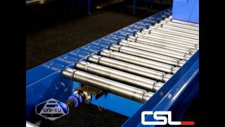 Roller Conveyor Linebrake  Conveyor Systems Ltd [upl. by Basset37]