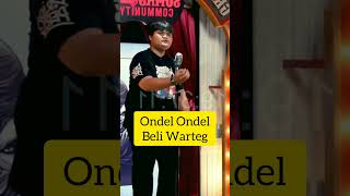 Ondel Ondel Beli Warteg standupcomedy comedy lucu laugh closethedoor [upl. by Haldis]