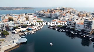 The town  Agios Nikolaos Crete [upl. by Farika277]