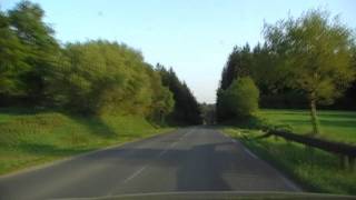 Driving On The D712 amp D33 BelleIsleenTerre To Plougonver Brittany France 22nd April 2011 [upl. by Elletsyrc]