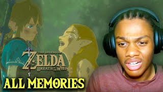 Reacting To ALL of Zeldas Memories  The Legend of Zelda Breath of the Wild [upl. by Veno863]