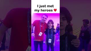 I met my heroes ❤️❤️ [upl. by Asyen]