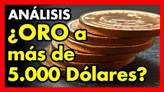 ¿ORO por encima de 5000 Dólares la onza Invertir en ORO Análisis del precio del oro [upl. by Kemme]