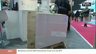 Pollutec 2016  Découverte du radiateur électrique Lyon [upl. by Nessnaj]