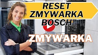 Reset Zmywarka Bosch [upl. by Pavla790]