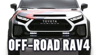 INSANE RAVX Concept Toyota RAV4 Turned OffRoad BEAST [upl. by Justine284]