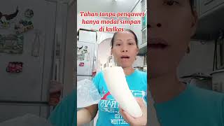 Tips simpan ubi singkong tahan lama shortsshendykL [upl. by Nwahsak]