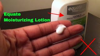 ✅ How To Use Equate Moisturizing Lotion Review [upl. by Orlando]