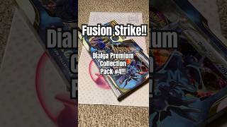 Dialga Premium Collection Pack 4 pokemon pokemontcg shorts fusion strike billieeilish [upl. by Coombs]