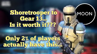 SWGOH  Gear 13 Shoretrooper Is it Worth it swgoh [upl. by Medin]