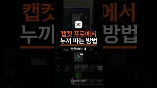 🎬 캡컷 프로에서 누끼 따는 방법 캡컷 [upl. by Marlea]