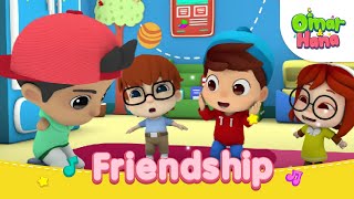 Friendship  Islamic Series amp Songs For Kids  Omar amp Hana English [upl. by Garate]