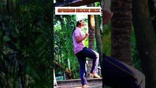 martial art spining hook kick tutorial  martialarts fighting karate shorts [upl. by Leamaj279]