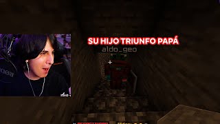 MISSA REGAÑANDO A ALDOGEO POR MATAR A GENTE en MINECRAFT EXTREMO 2 🤣 [upl. by Hildegard]