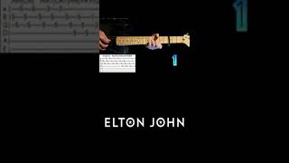 Elton John Your Song Guitar Tab Cover [upl. by Tammie]