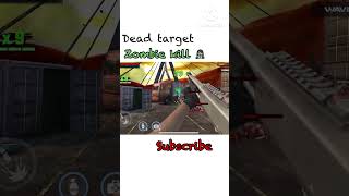 Dead targetdead target game playzombie gamezombies zombie kill [upl. by Aynotel]