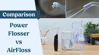 Sonicare AirFloss vs Power Flosser [upl. by Ehrman]