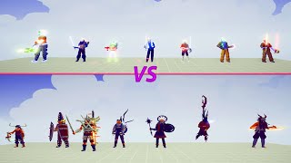 NEON ARMY TEAM vs EVIL TEAM  Totally Accurate Battle Simulator  TABS [upl. by Benedikta]