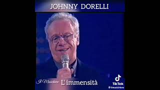 Johnny Dorelli  Limmensità live [upl. by Tiernan]