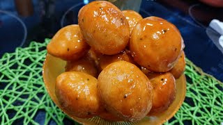 How To Make Tawa  Crunchy Sweet Balls Arabic Food  Tawa Sweet Recipe [upl. by Nirtiac]