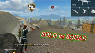 solo vs squad 💪 ll 99 headshot Rate [upl. by Zeena89]