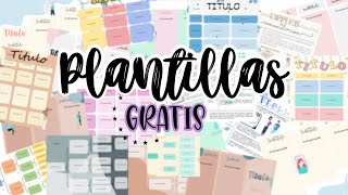 PLANTILLAS GRATIS ¿Cómo descargarlas Computadora IpadCelular  Ale Digitaal ♡ [upl. by Noterb307]