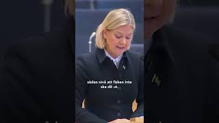 Magdalena Andersson Sverige behöver en regering som står upp för svenska intressen i EU [upl. by Auhoj]