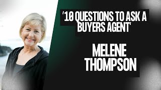 10 Questions You Should ask A Buyers Agent [upl. by Aynnat]