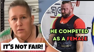 Transwomans Powerlifting Record Broken By Man to Prove a Point [upl. by Ditmore904]